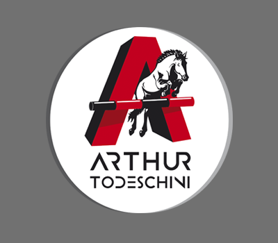 Criação de identidade visual e Logotipo para atleta cavaleiro Arthur Todeschini